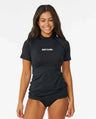 Classic Surf Short Sleeve Uv Rash Vest - Beachin Surf