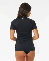 Classic Surf Short Sleeve Uv Rash Vest - Beachin Surf