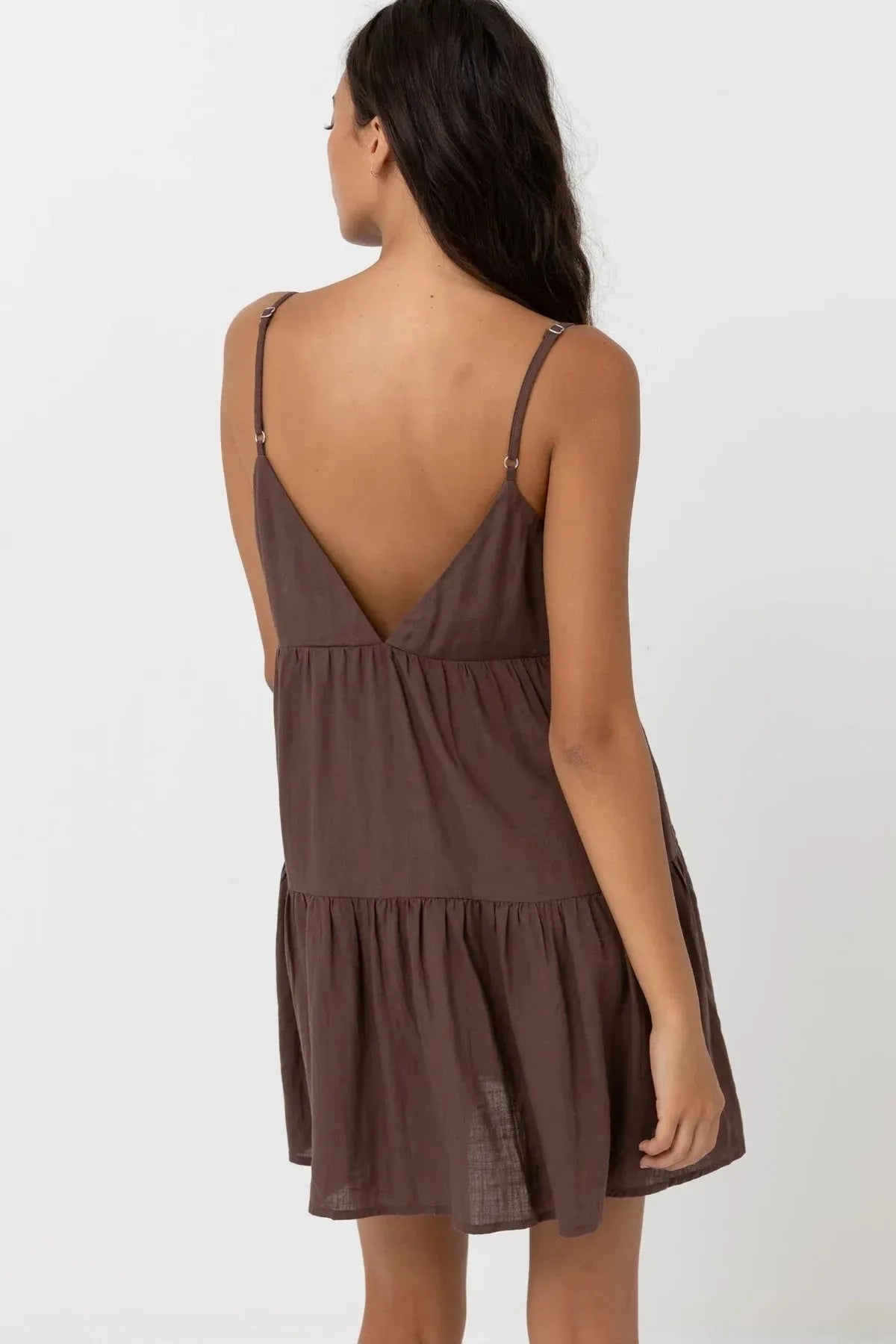 Classic Tiered Mini Dress - Beachin Surf