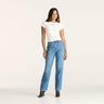 Claudia Hi Straight Organic Cotton Jean - Beachin Surf