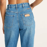 Claudia Hi Straight Organic Cotton Jean - Beachin Surf