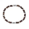 COCONUT BEADED BRACELET W/ CYCLINDER WAVE BEADS - Beachin Surf