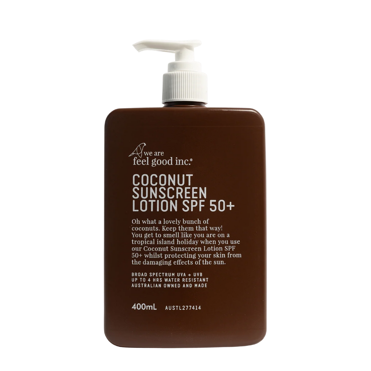 Coconut Sunscreen Lotion SPF50+ 400ml