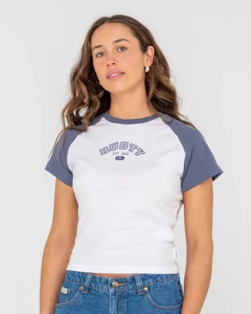College Drop Out Raglan Skimmer Tee - Beachin Surf