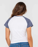 College Drop Out Raglan Skimmer Tee - Beachin Surf
