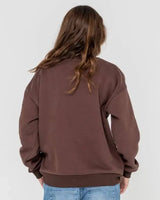 College Dropout Oversized Crew Fleece - Beachin Surf