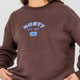 College Dropout Oversized Crew Fleece - Beachin Surf