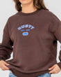 College Dropout Oversized Crew Fleece - Beachin Surf