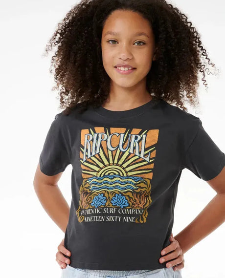 Coral Sands Crop Tee - Beachin Surf