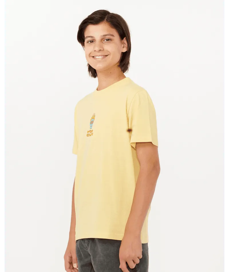 Cosmic Skull Tee - Boy - Beachin Surf