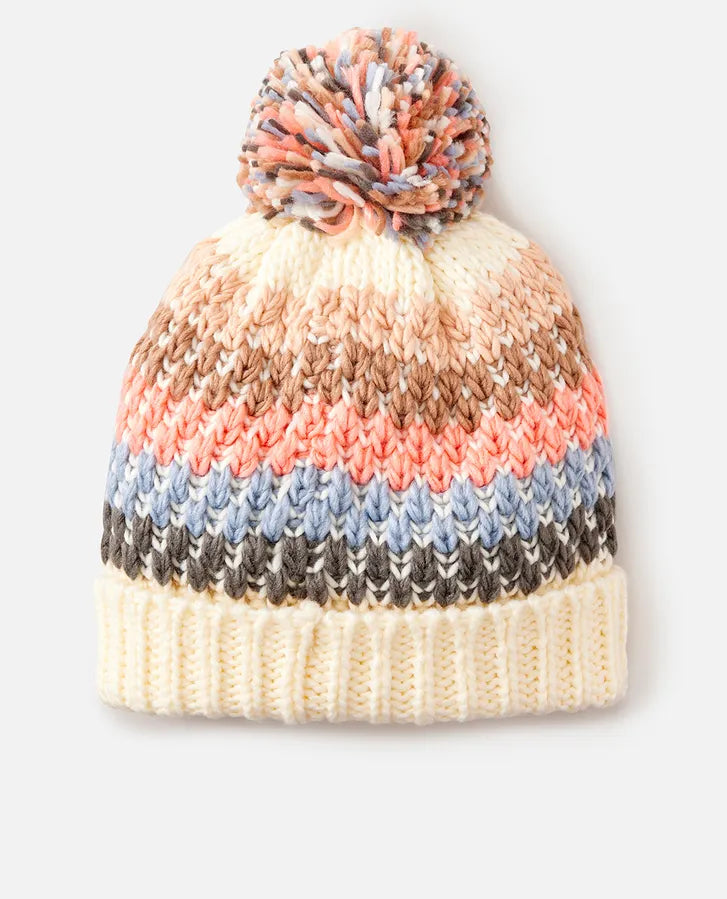 Cosy Reg Pom Pom Beanie - Beachin Surf