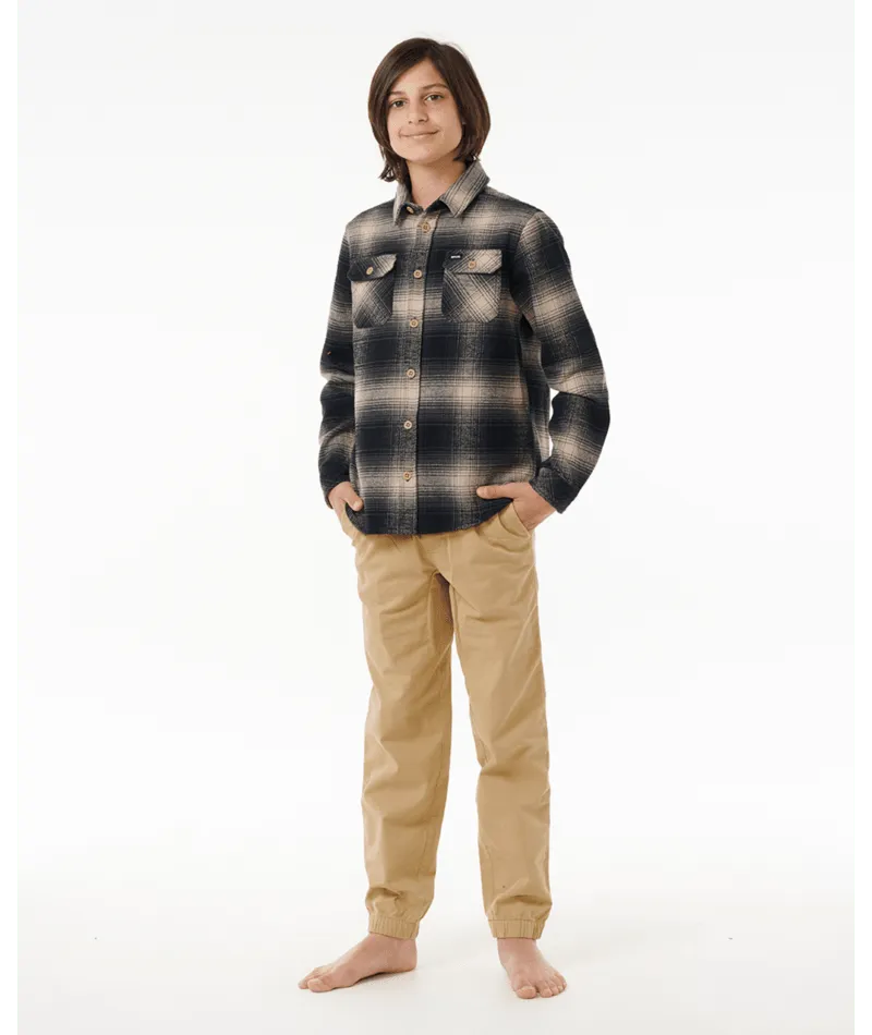 Count Flannel Shirt -Boy - Beachin Surf