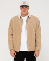 Coup Cord Zip Up Jacket - Beachin Surf