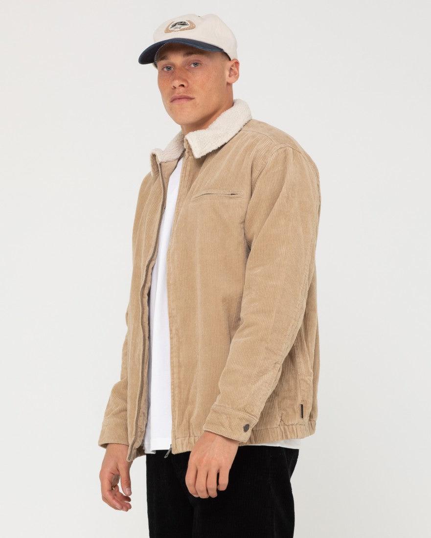 Coup Cord Zip Up Jacket - Beachin Surf