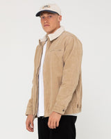 Coup Cord Zip Up Jacket - Beachin Surf