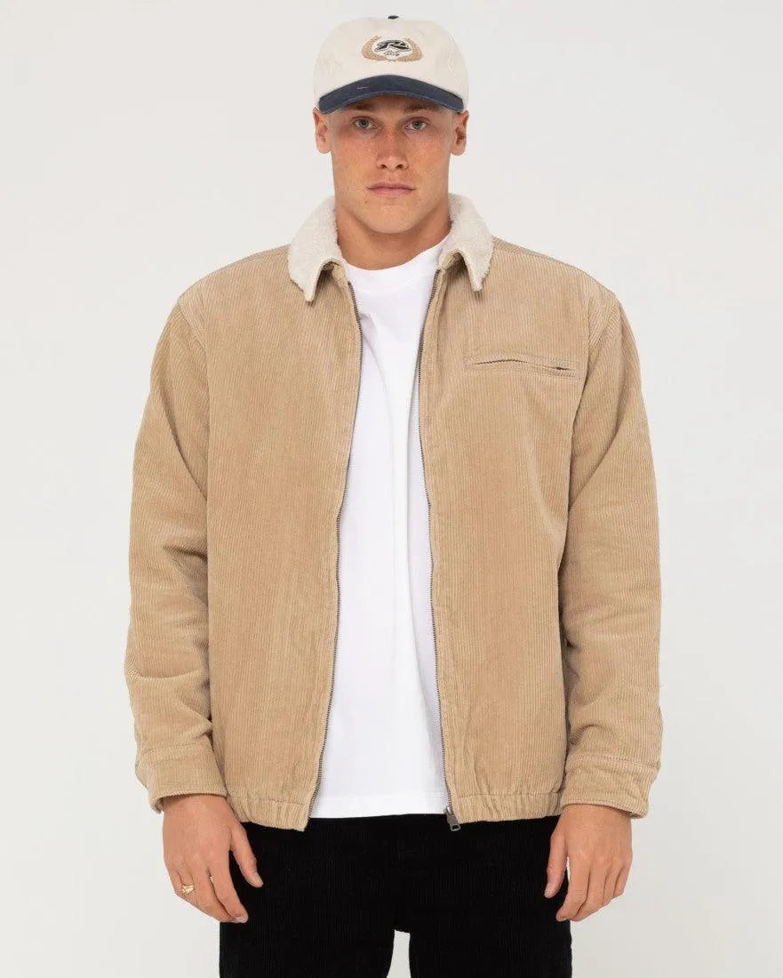 Coup Cord Zip Up Jacket - Beachin Surf
