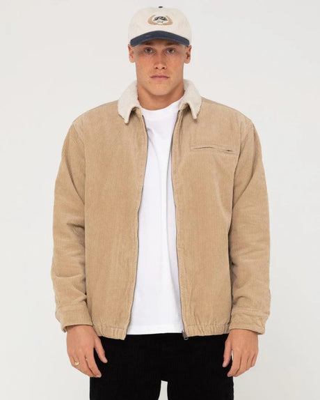 Coup Cord Zip Up Jacket - Beachin Surf
