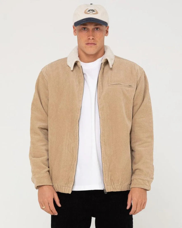Coup Cord Zip Up Jacket - Beachin Surf