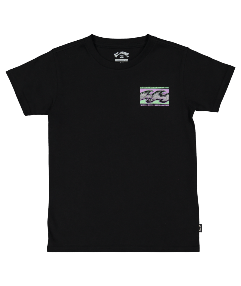 Crayon Wave Short Sleeve - Toddler - Beachin Surf