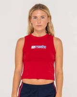 Crossroads Fitted Tank - Beachin Surf