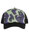 Crowded Hand Trucker Cap - Beachin Surf