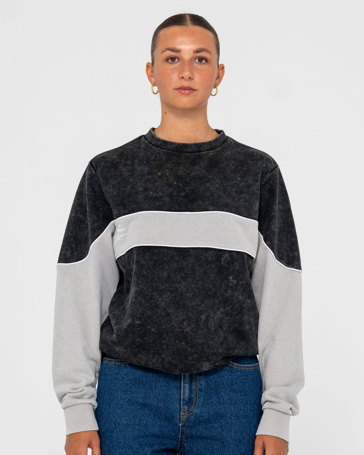 Davie Oversize Crew Fleece - Beachin Surf