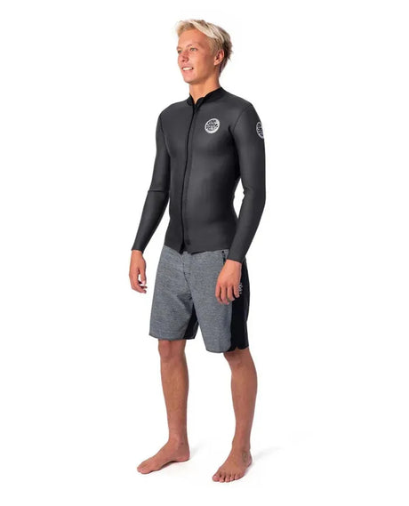Dawn Patrol 1.5mm Long Sleeve Front Zip Jacket - Beachin Surf