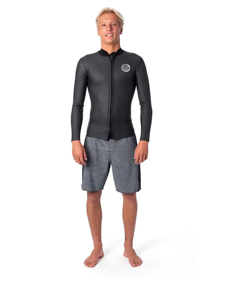 Dawn Patrol 1.5mm Long Sleeve Front Zip Jacket - Beachin Surf