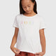 Day & Night White Girls Tee - Beachin Surf