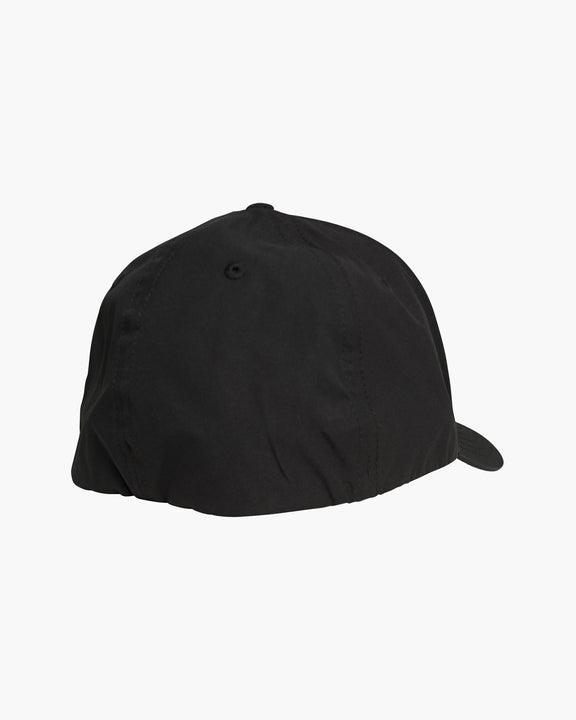 Deep Reach Elastic 6 Panel Cap - Black - Beachin Surf