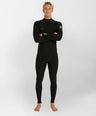 Defender 4/3Mm Steamer Chest Zip Wetsuit - Black