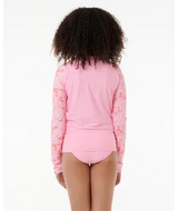 Summer LS Zip Rash Vest - Girl