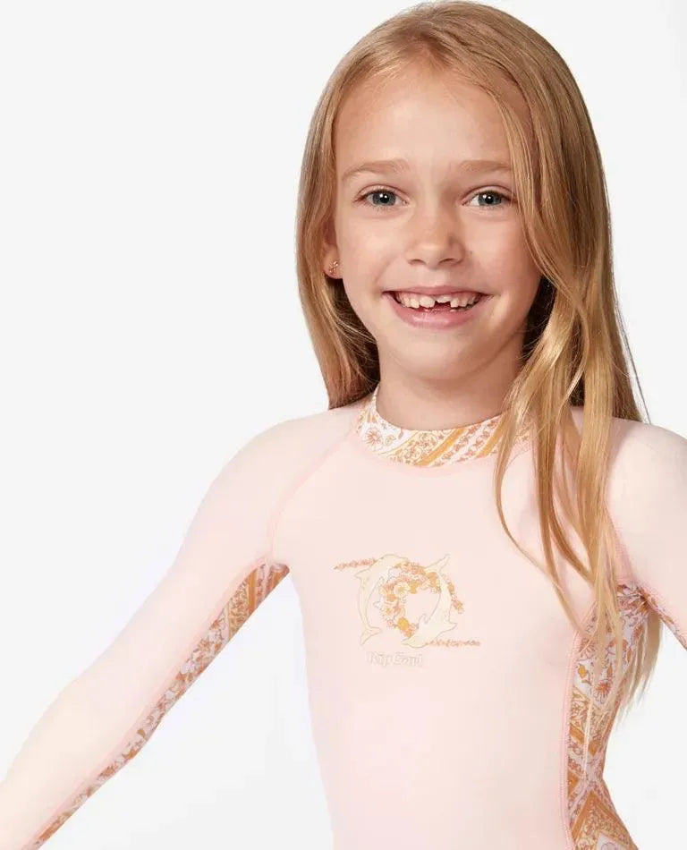 Dolphin Tides Lycra Springsuit - Girls (1-8 Years) - Beachin Surf