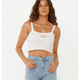 Dreamer Ribbed Tank - Beachin Surf
