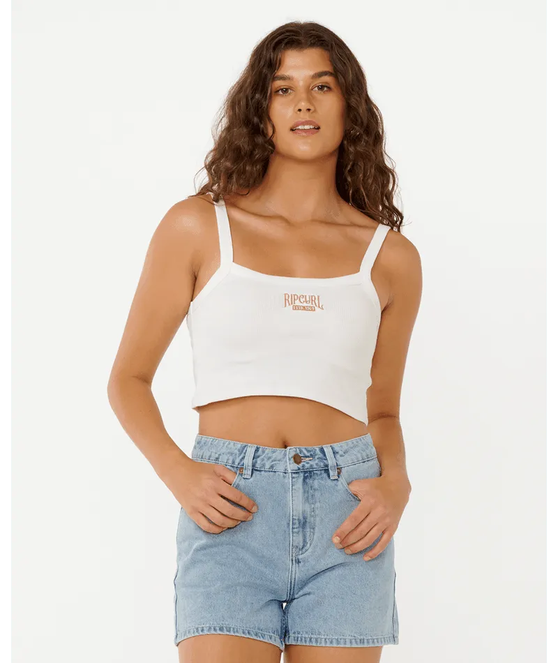 Dreamer Ribbed Tank - Beachin Surf