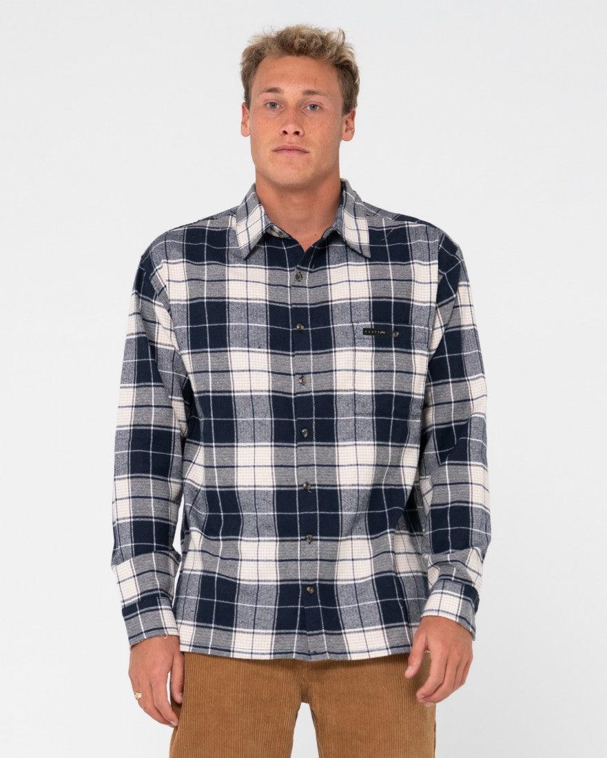 Dry Eyes Long Sleeve Flannel Shirt | RUSTY | Beachin Surf