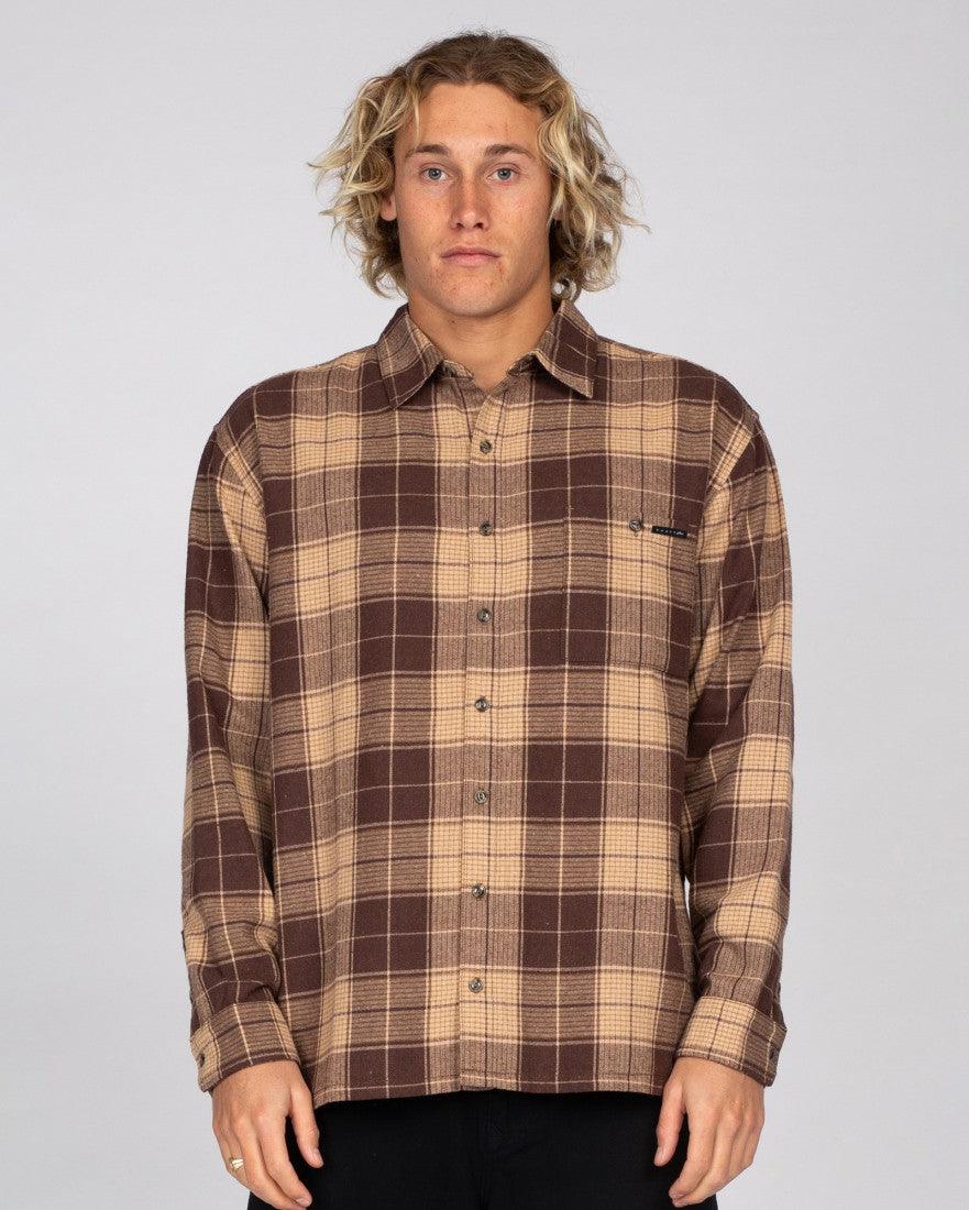 Dry Eyes Long Sleeve Flannel Shirt - Beachin Surf