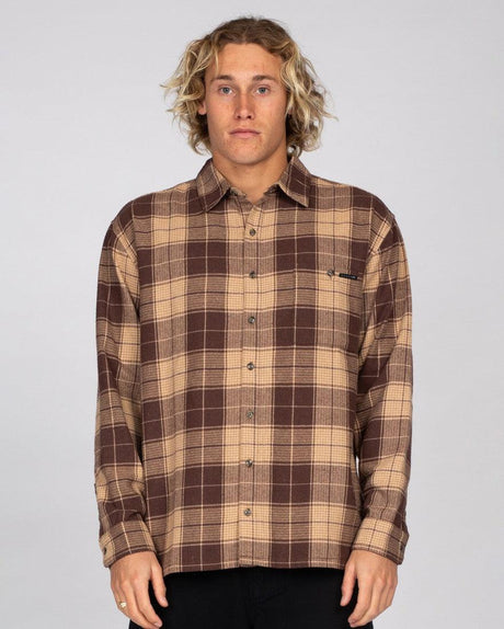 Dry Eyes Long Sleeve Flannel Shirt - Beachin Surf