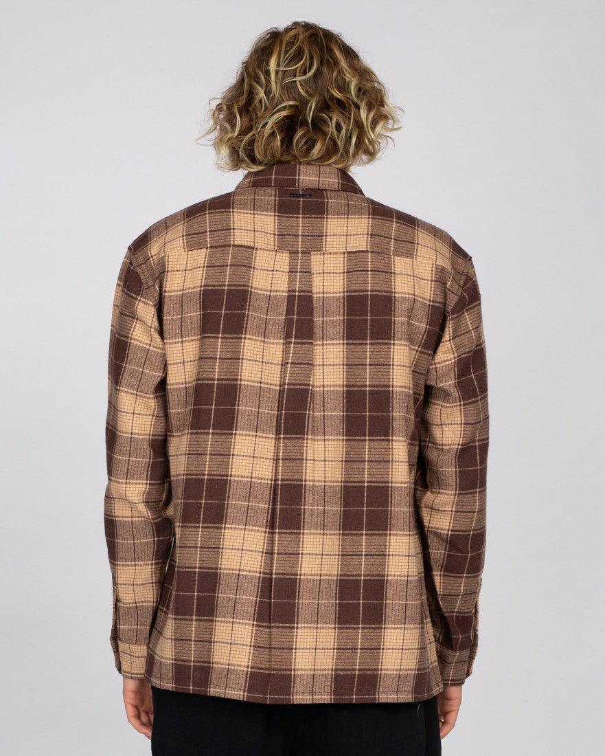 Dry Eyes Long Sleeve Flannel Shirt - Beachin Surf