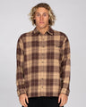 Dry Eyes Long Sleeve Flannel Shirt - Beachin Surf