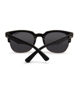 Liive Dylan Polarised Matt Black sunglasses worn - Beachin Surf
