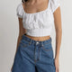 Dylan Cap Sleeve Top - Beachin Surf