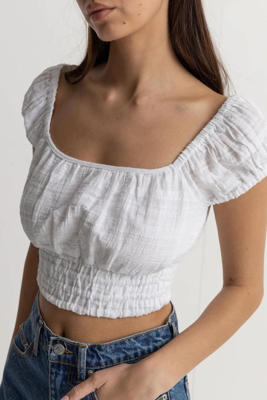 Dylan Cap Sleeve Top - Beachin Surf