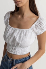 Dylan Cap Sleeve Top - Beachin Surf