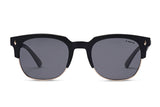 Liive Dylan Polarised Matt Black sunglasses front view - Beachin Surf