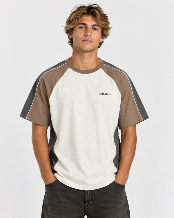 Tallows Panelled Raglan Tee