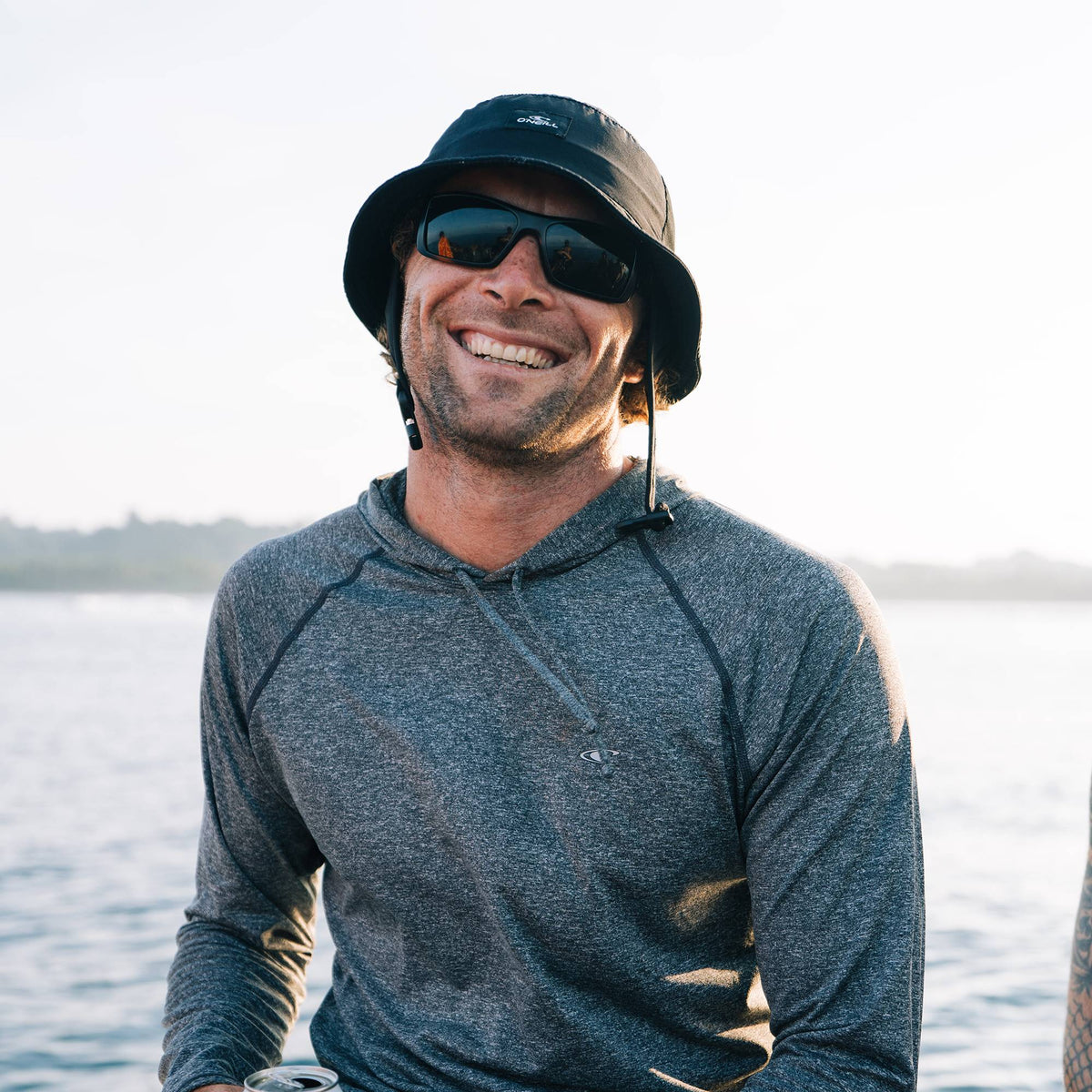 O'Neill Eclipse Bucket Surf Hat 3.0 Black