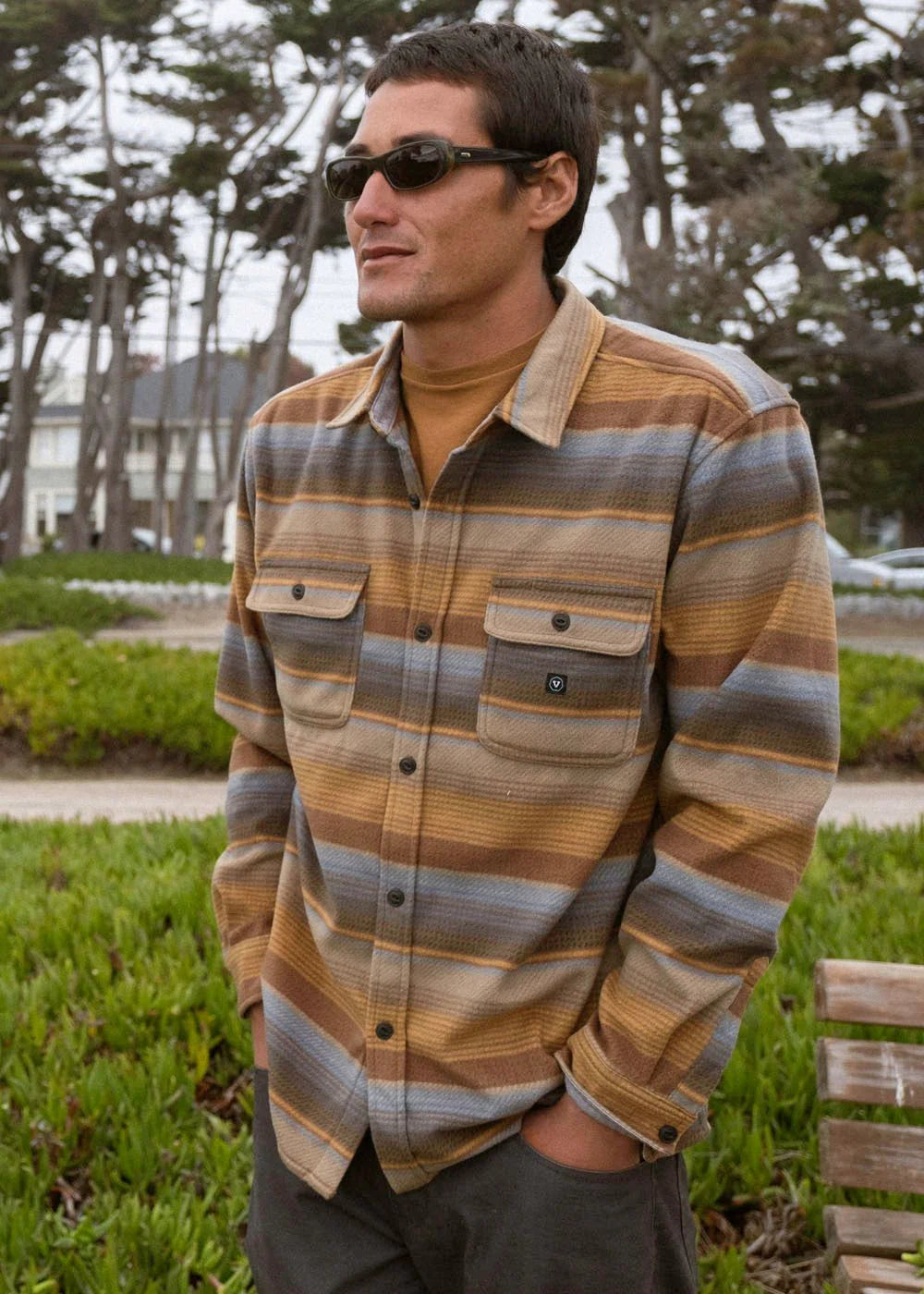 Eco-Zy Ls Polar Flannel - Beachin Surf