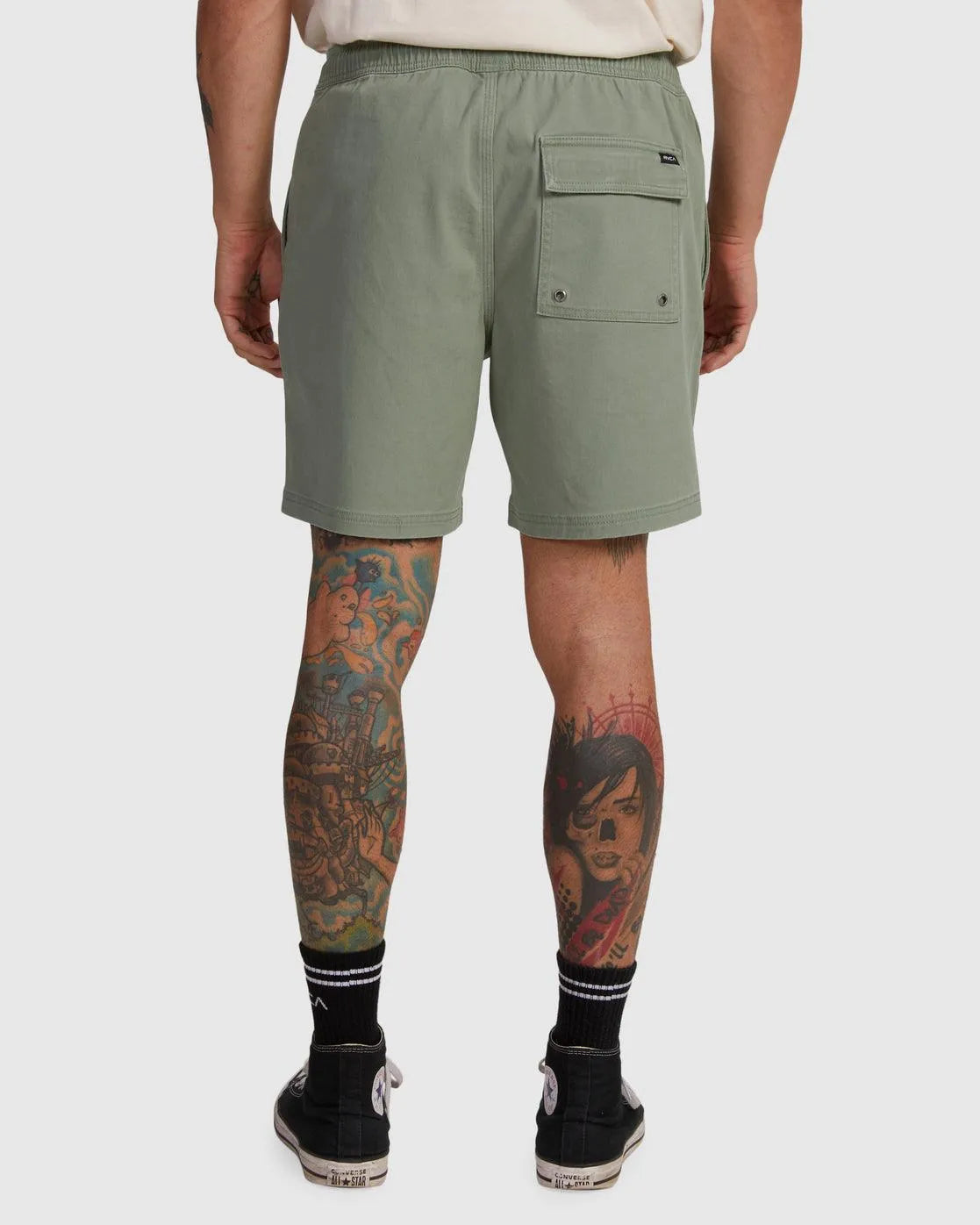 Escape Elastic Script Short - Beachin Surf