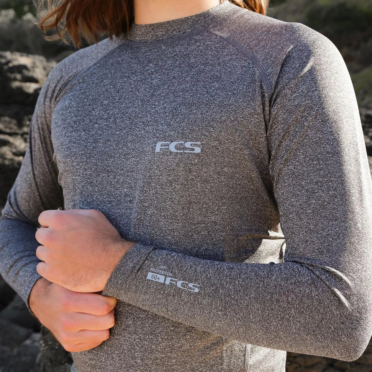 Essential Long Sleeve Rash Vest - Beachin Surf